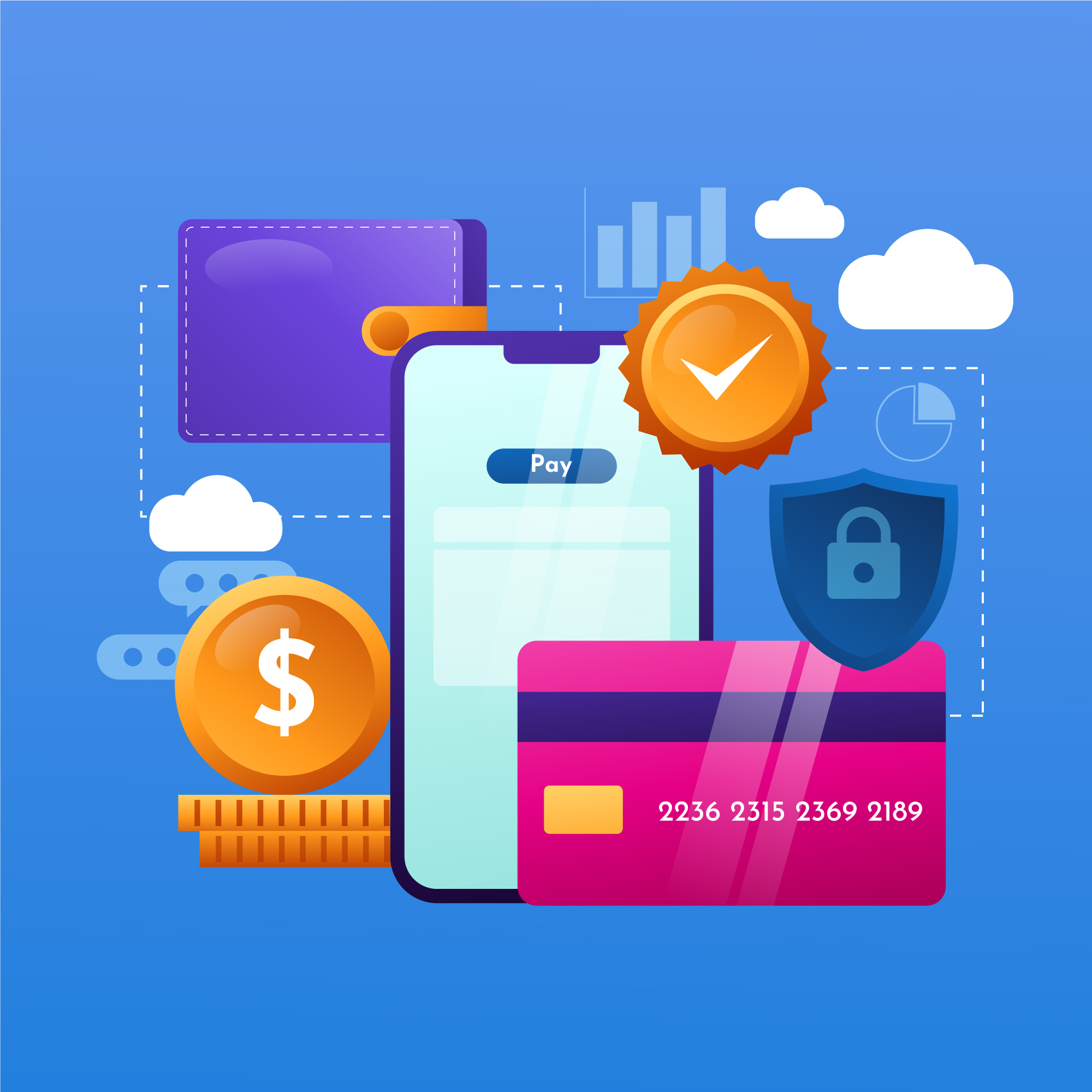 Pay-out illustration